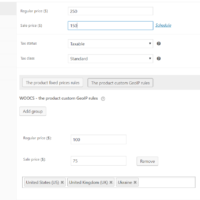 Einstellungen für länderspezifische WooCommerce-Preise